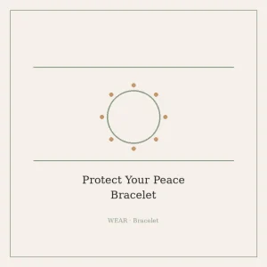 Protect Your Peace Bracelet